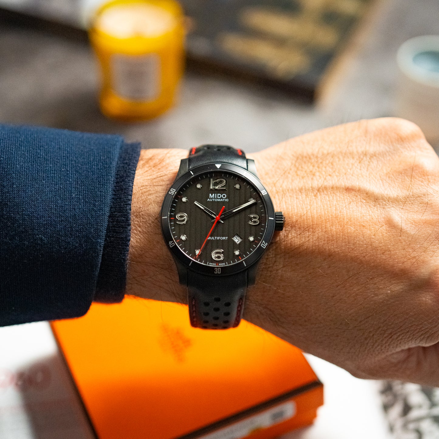 Mido Multifort Automatic Date Black PVD 42mm