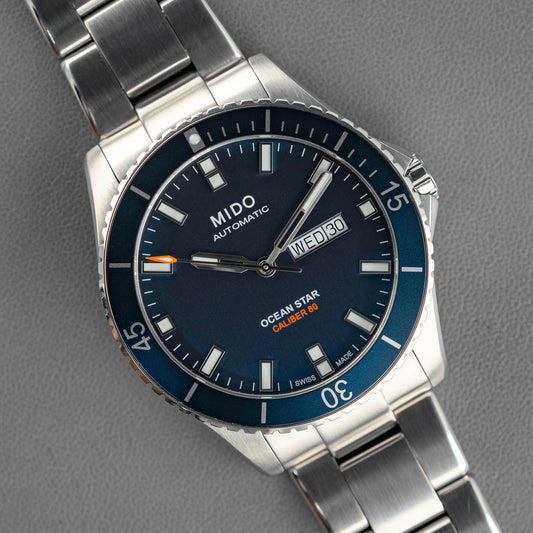 Mido Ocean Star 200 Automatic Day‑Date 42.5mm