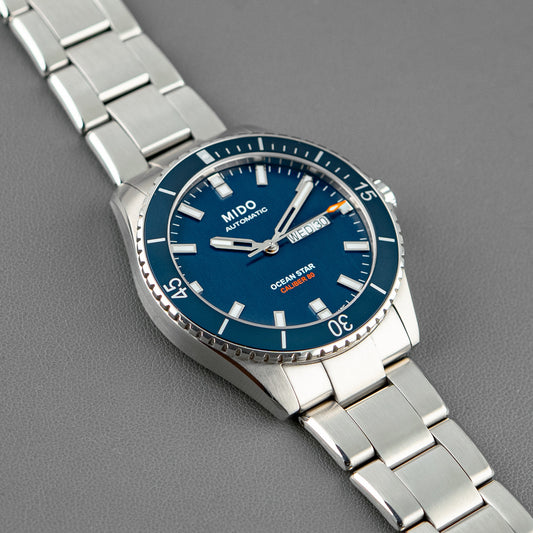 Mido Ocean Star 200 Automatic Day‑Date 42.5mm