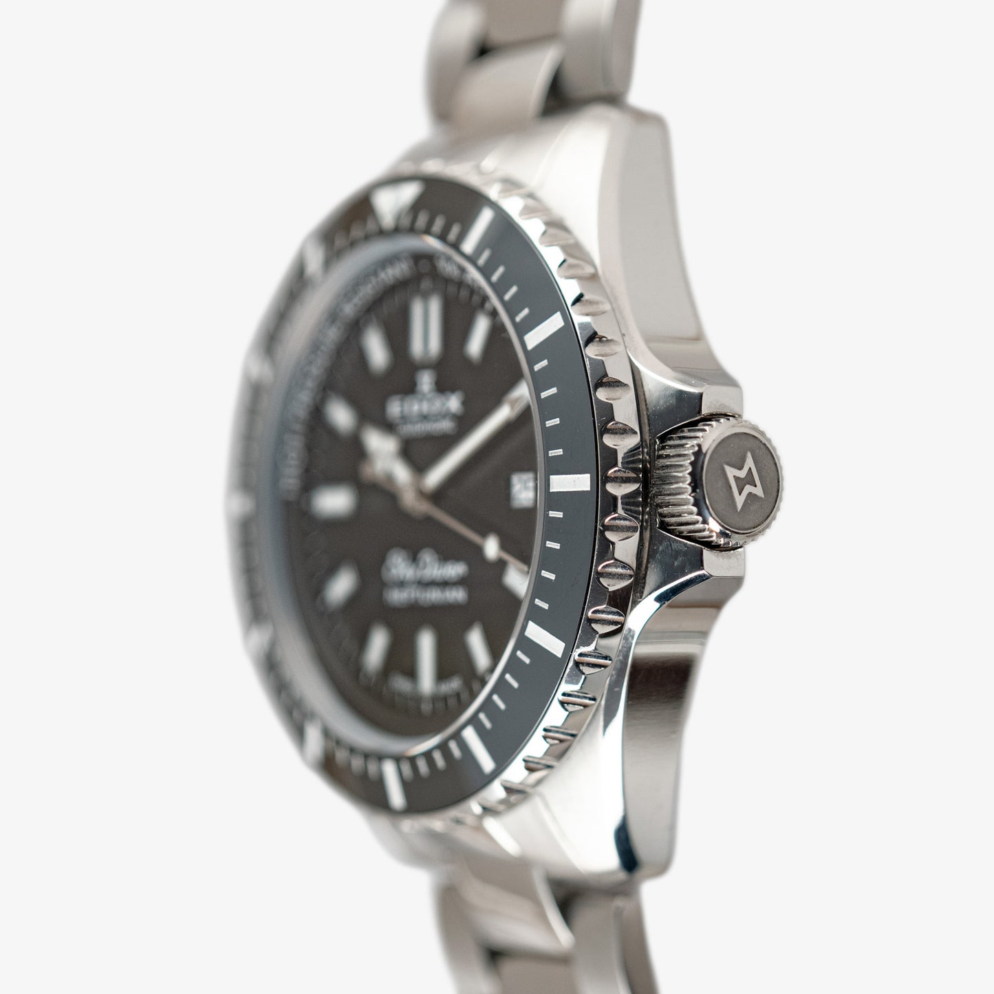Edox SkyDiver Neptunian Automatic Black 44mm
