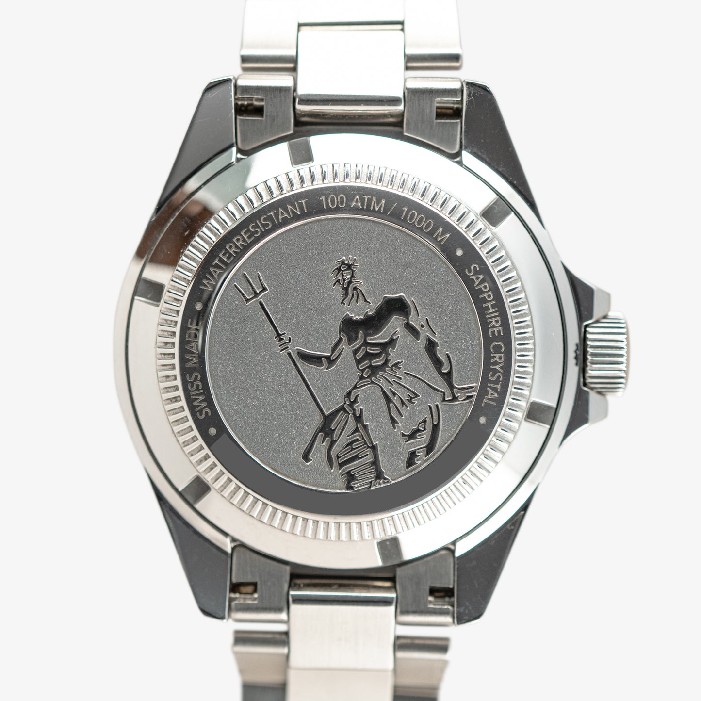 Edox SkyDiver Neptunian Automatic Black 44mm