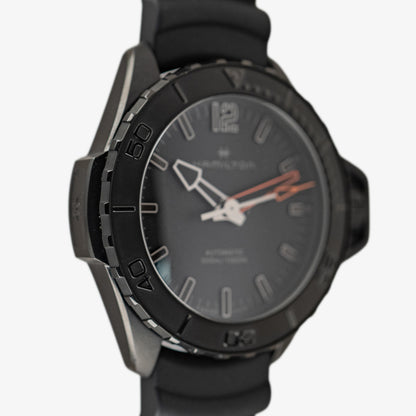 Hamilton Khaki Navy Frogman Automatic Black 46mm