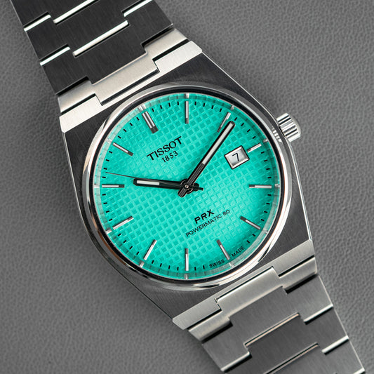 Tissot PRX Powermatic 80 Ice Blue Dial 40mm