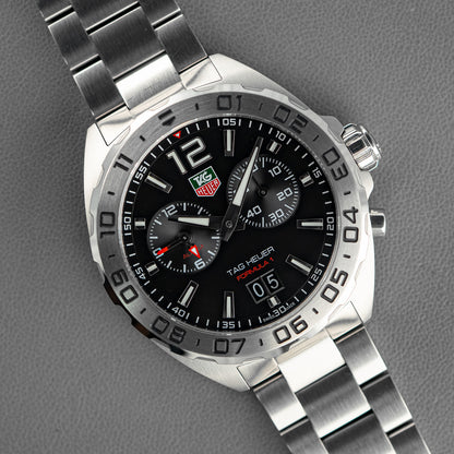 TAG Heuer Formula 1 Quartz Alarm Date Black 41mm