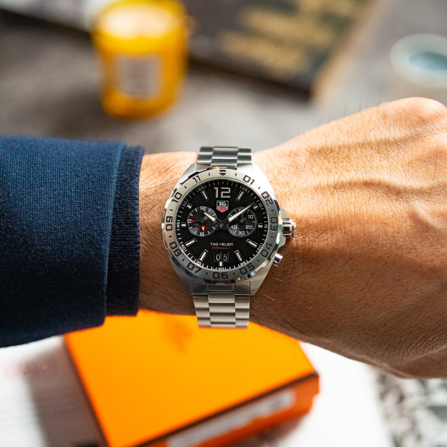 TAG Heuer Formula 1 Quartz Alarm Date Black 41mm