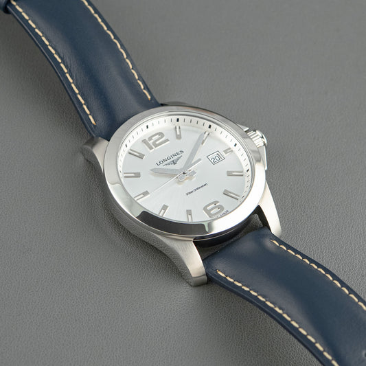 Longines Conquest Classic Quartz Silver Dial 41mm