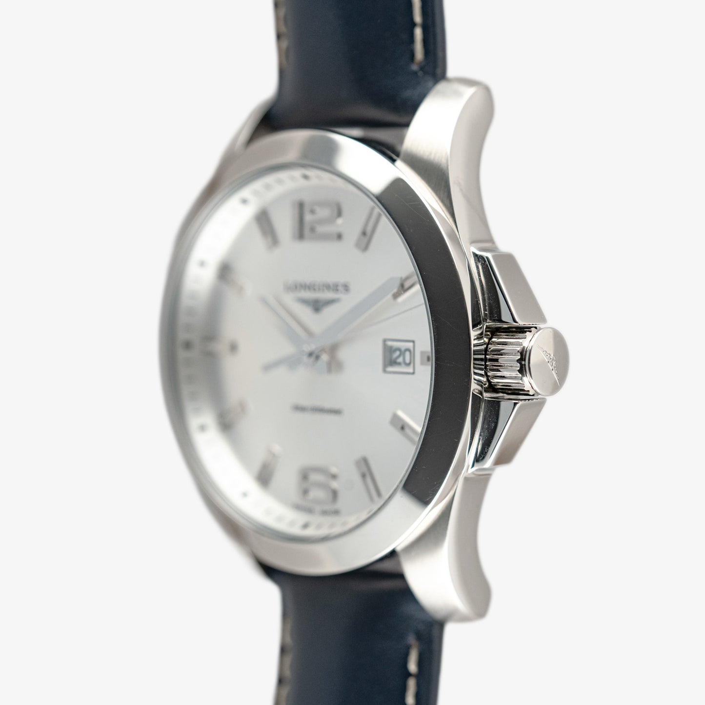 Longines Conquest Classic Quartz Silver Dial 41mm