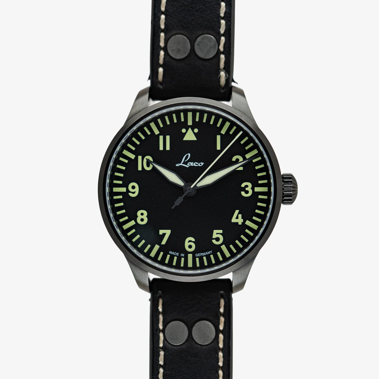 Laco Altenburg Automatic Black Dial Leather 42mm