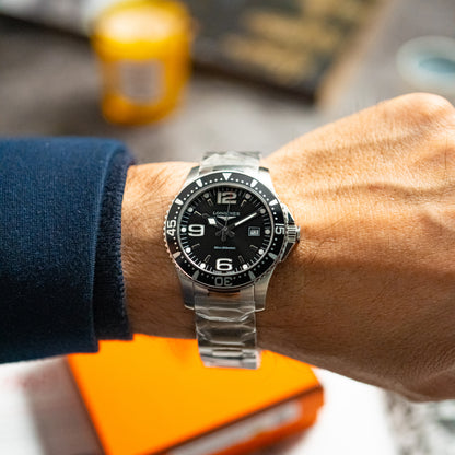 Longines HydroConquest Quartz Black Dial 32mm