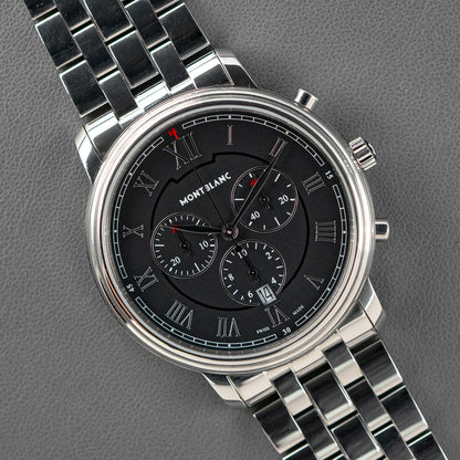 Montblanc Tradition Steel Chronograph Quartz 42mm