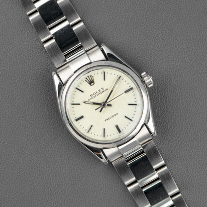 Rolex Oyster Speedking Precision Steel Automatic 30mm