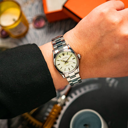Rolex Oyster Speedking Precision Steel Automatic 30mm