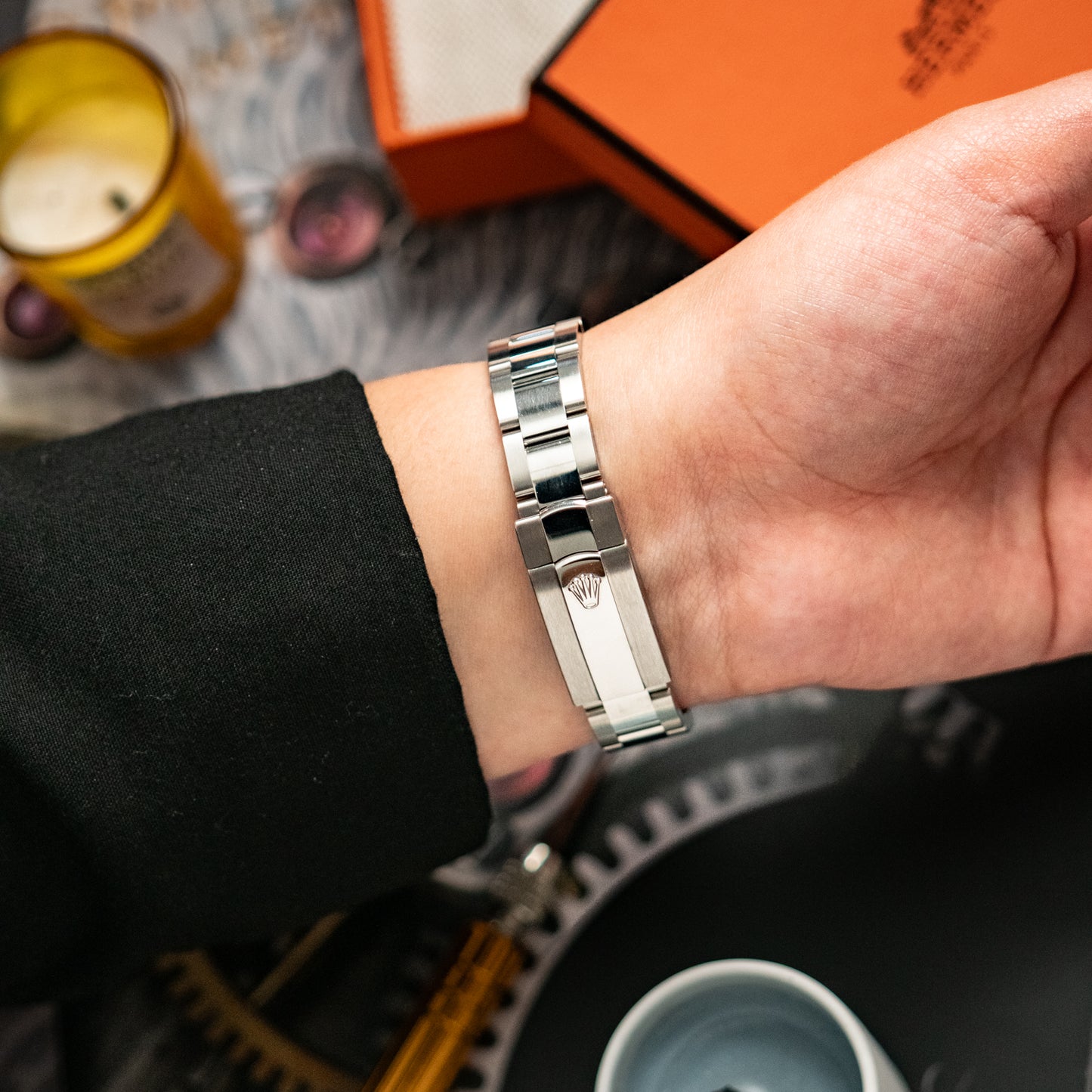 Rolex Oyster Speedking Precision Steel Automatic 30mm