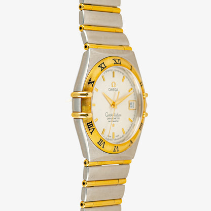 Omega Constellation Automatic Two-Tone Silver Dial 35mm