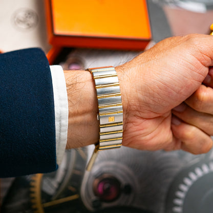 Omega Constellation Automatic Two-Tone Silver Dial 35mm