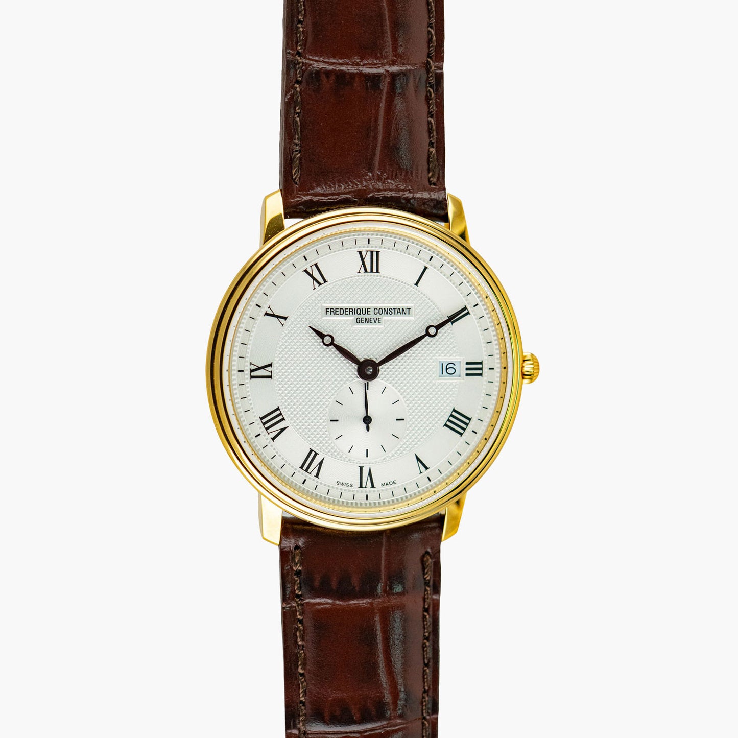 Frederique Constant Slimline Quartz Yellow PVD 37mm