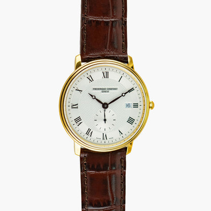 Frederique Constant Slimline Quartz Yellow PVD 37mm