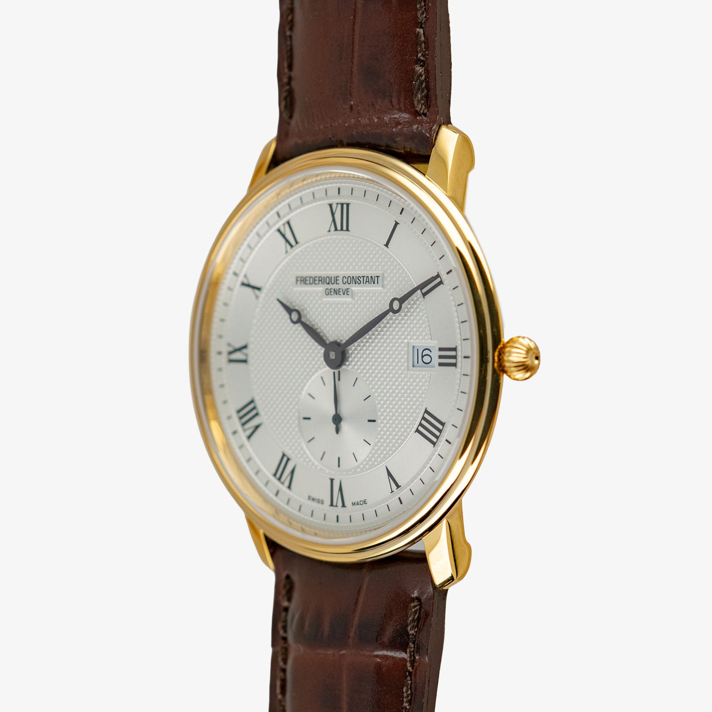 Frederique Constant Slimline Quartz Yellow PVD 37mm