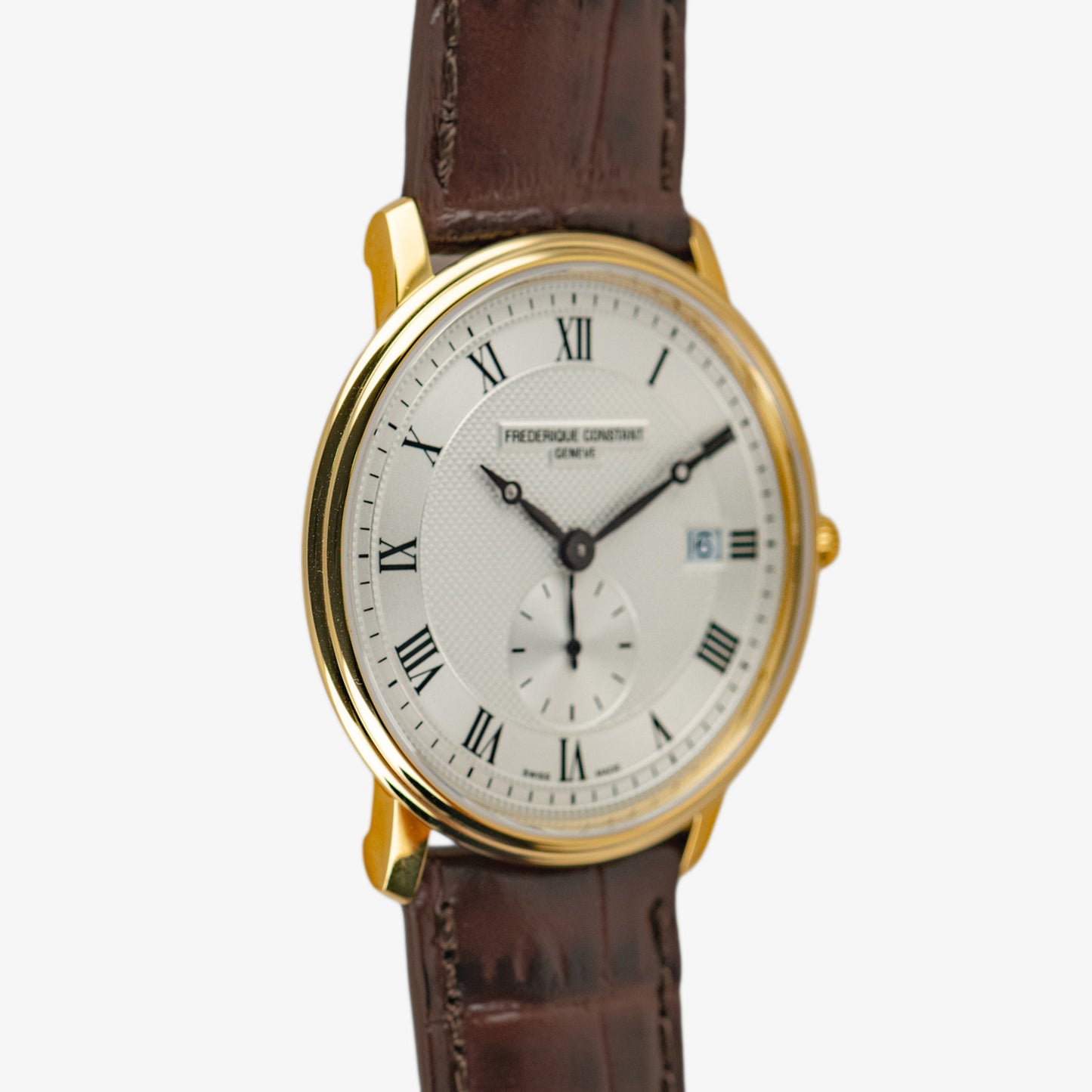 Frederique Constant Slimline Quartz Yellow PVD 37mm