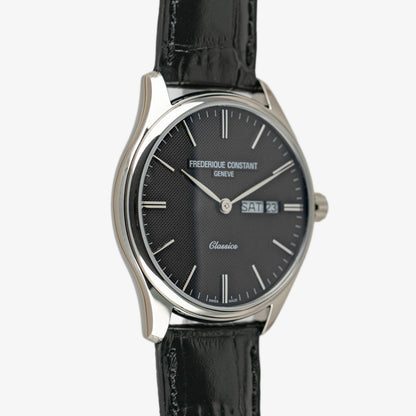 Frédérique Constant Classics Quartz Black Dial 40mm