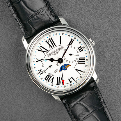 Frédérique Constant Business Timer Quartz Moonphase 40mm