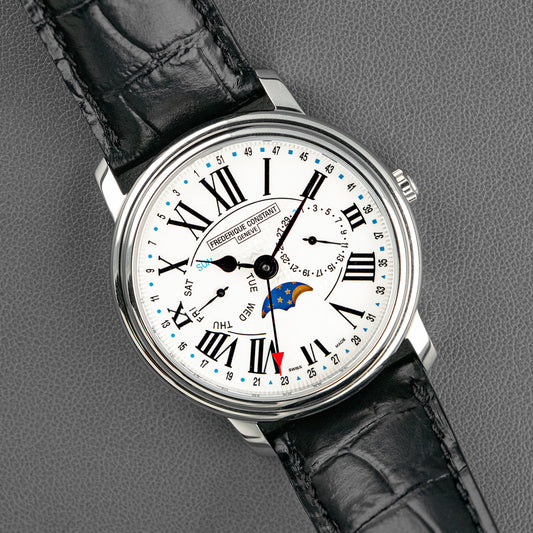 Frédérique Constant Business Timer Quartz Moonphase 40mm