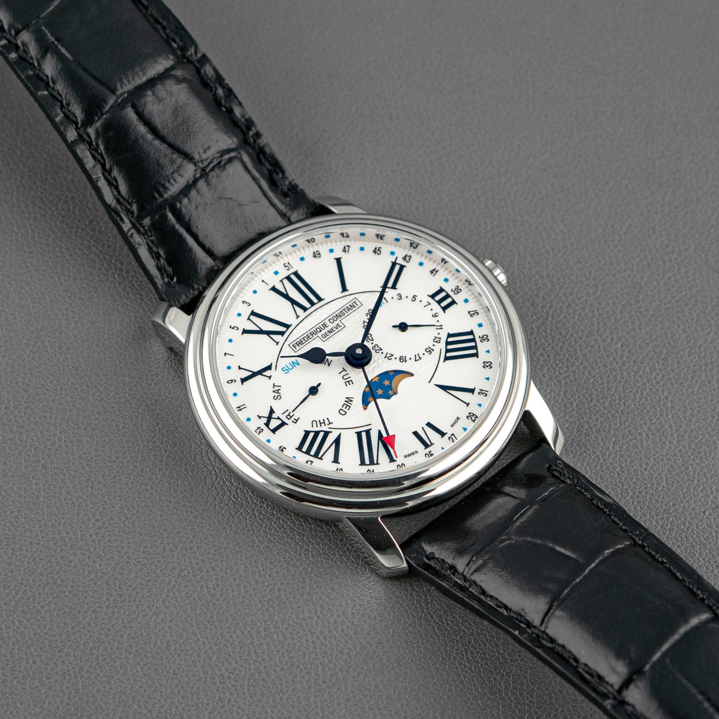 Frédérique Constant Business Timer Quartz Moonphase 40mm