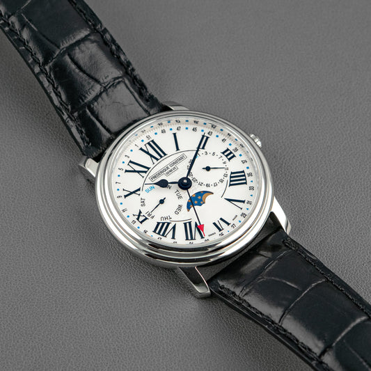 Frédérique Constant Business Timer Quartz Moonphase 40mm