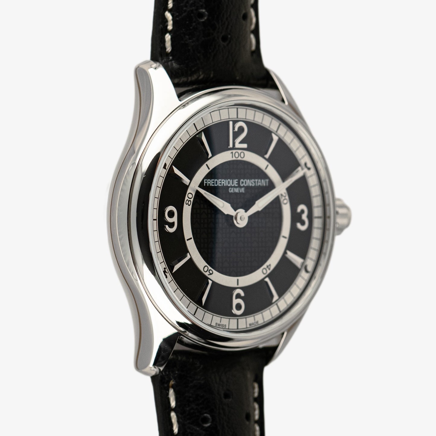 Frederique Constant Smartwatch Quartz Black Dial 42mm