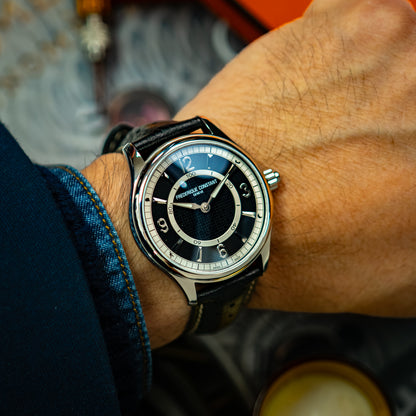 Frederique Constant Smartwatch Quartz Black Dial 42mm