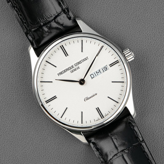 Frederique Constant Classics Day-Date Quartz White 40mm