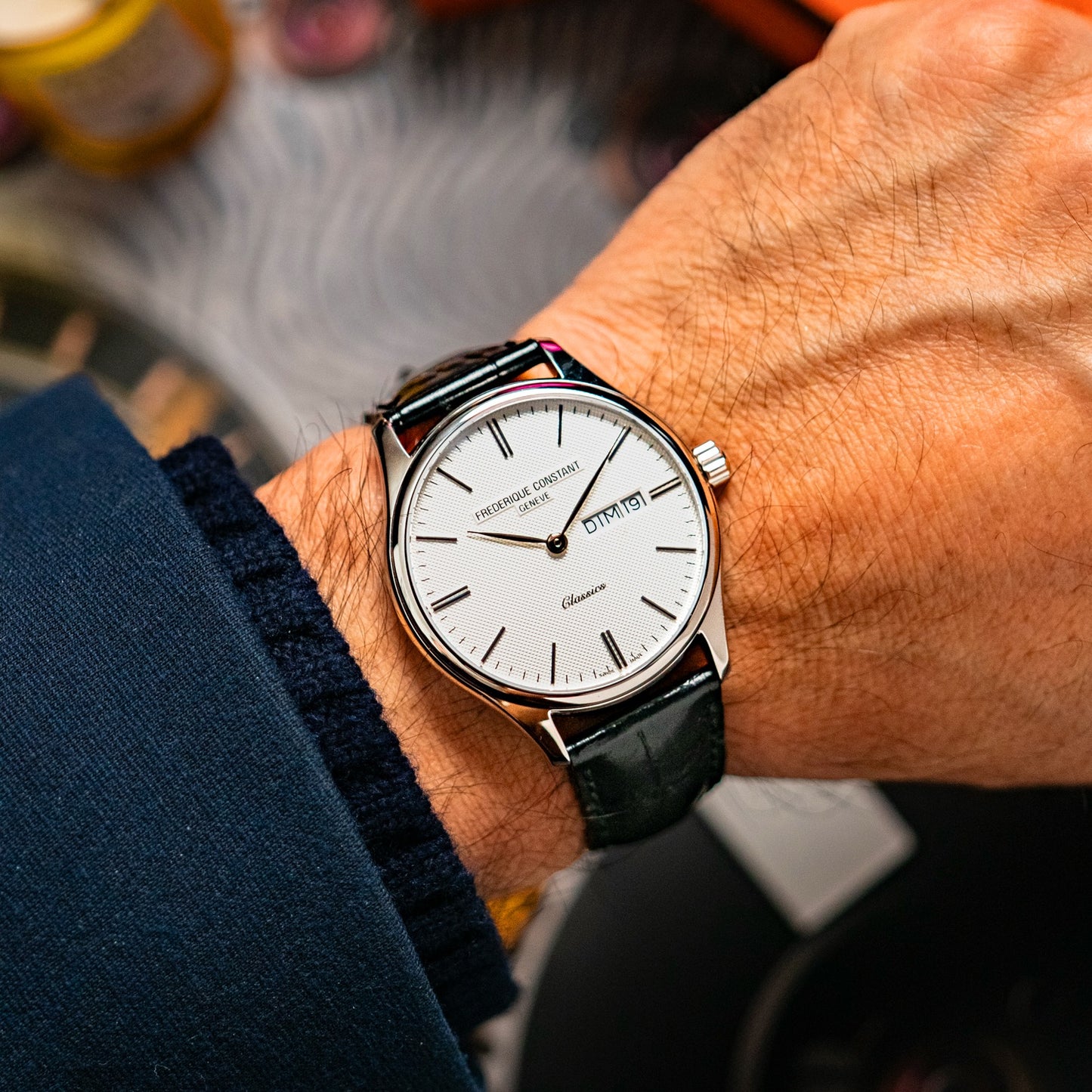 Frederique Constant Classics Day-Date Quartz White 40mm