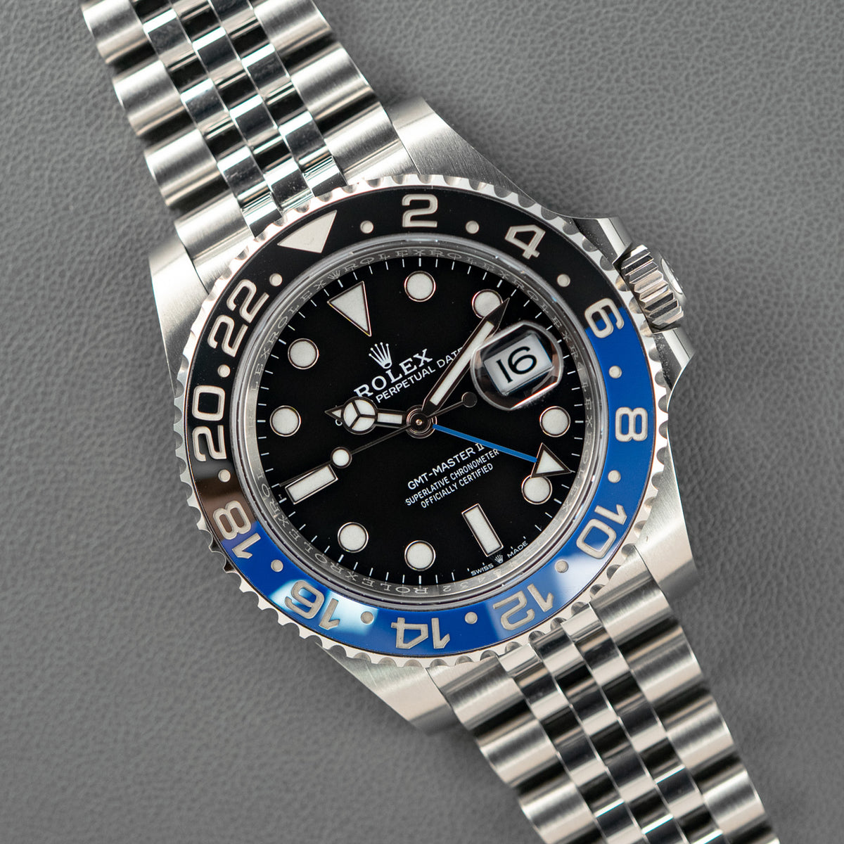 Rolex GMT-Master II 126710BLNR "Batgirl" GMT 40mm