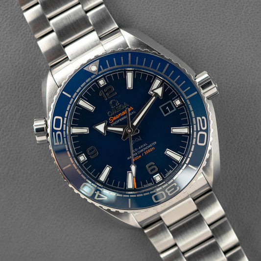 Omega Seamaster Planet Ocean 600M Blue Dial 43.5mm