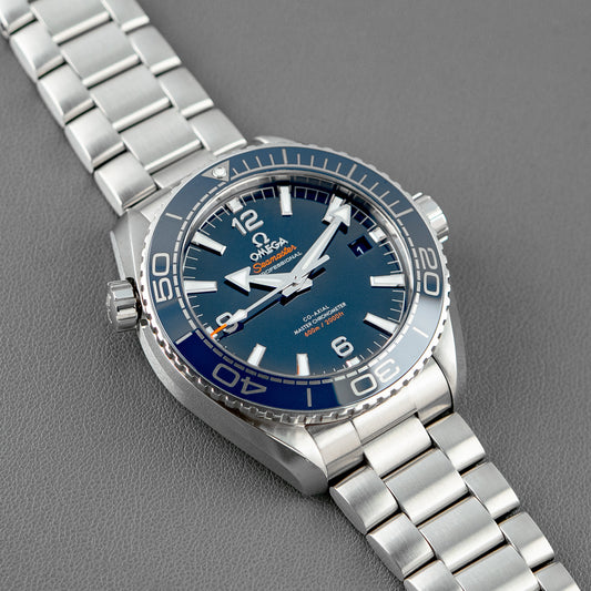 Omega Seamaster Planet Ocean 600M Blue Dial 43.5mm