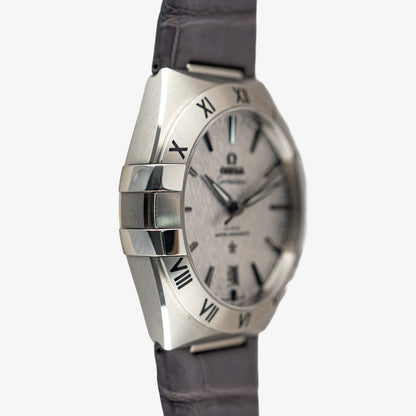 Omega Constellation Automatic Silver Dial Grey 39mm
