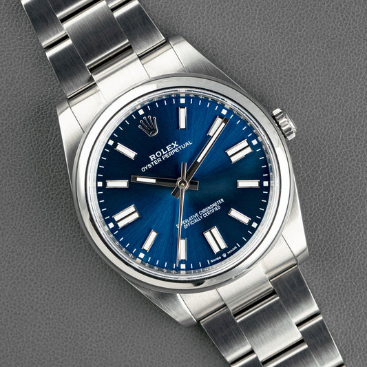 Rolex Oyster Perpetual 124300 Blue Dial 41mm