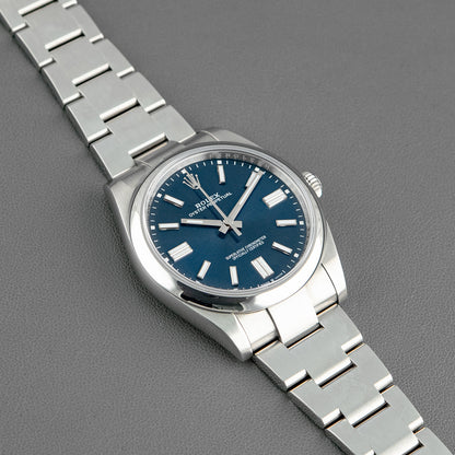 Rolex Oyster Perpetual 124300 Blue Dial 41mm