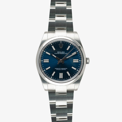 Rolex Oyster Perpetual 124300 Blue Dial 41mm