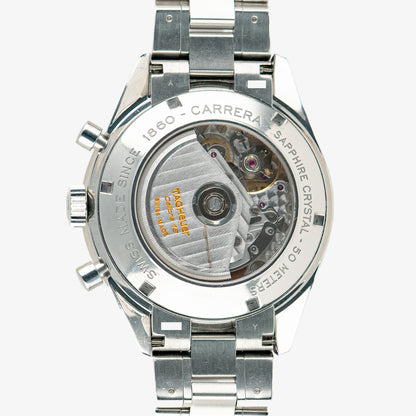 TAG Heuer Carrera Automatic Chronograph Silver Dial 41mm