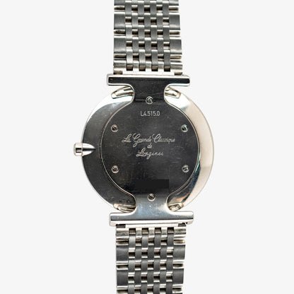 Longines La Grande Classique Quartz Diamond Bezel 29mm