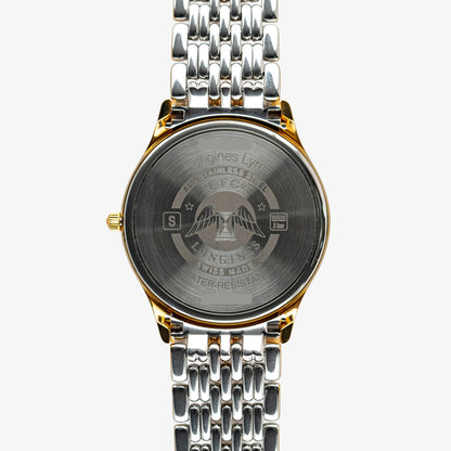 Longines Lyre Quartz Two-Tone White Dial 38mm