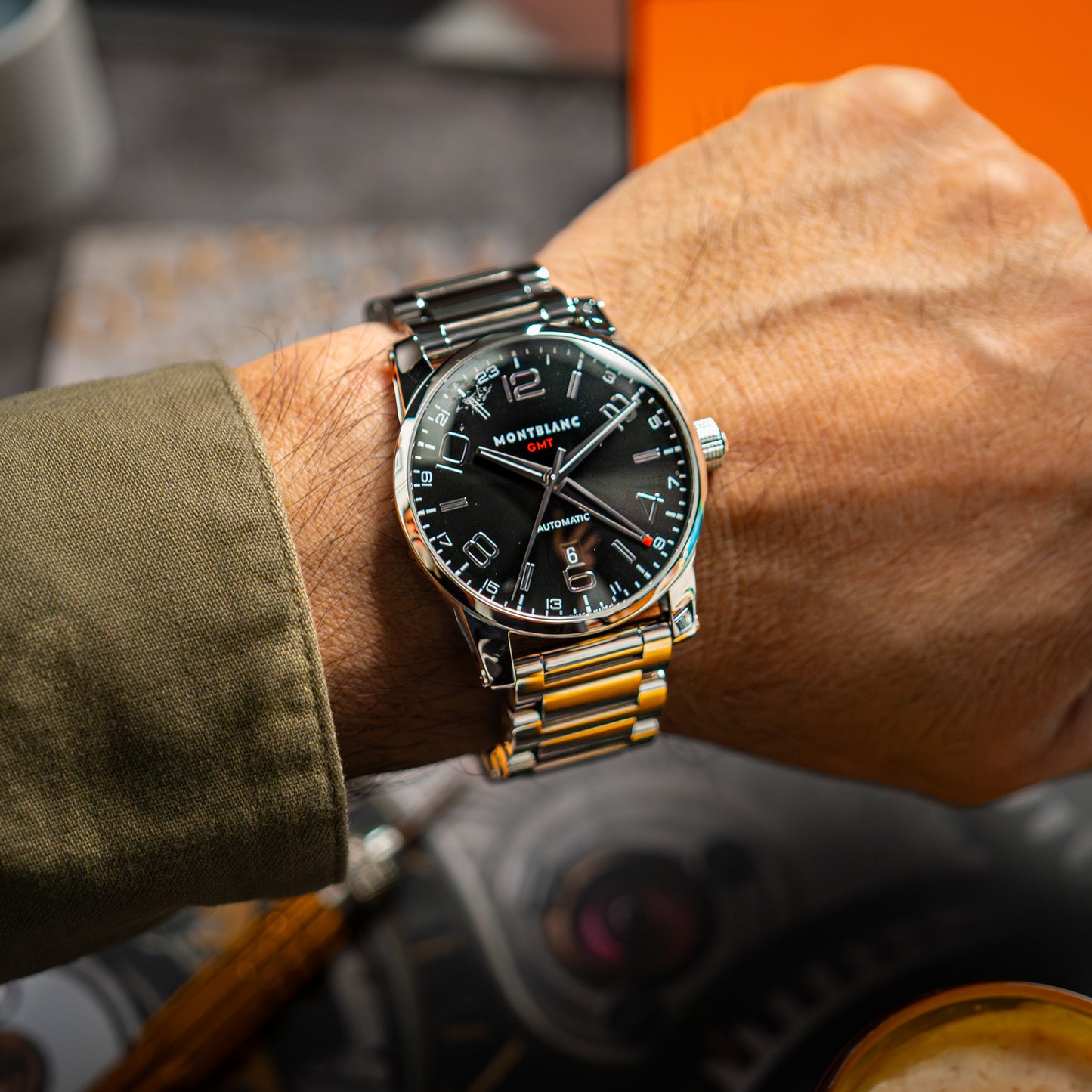 Montblanc TimeWalker GMT Automatic Black Dial 42mm