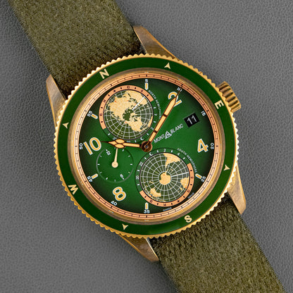 Montblanc 1858 Geosphere Limited Edition Bronze Green 42mm