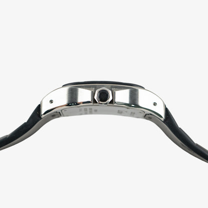 Cartier Santos 100XL Automatic Steel Black Bezel 41mm