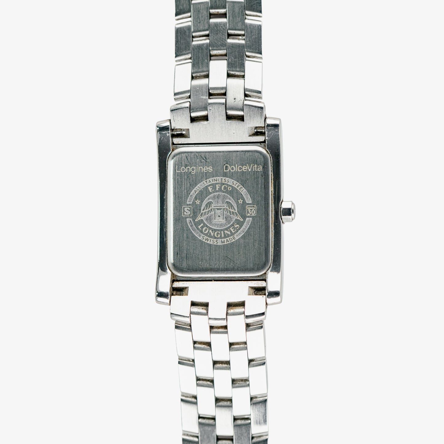 Longines DolceVita Quartz Steel White Dial 27mm