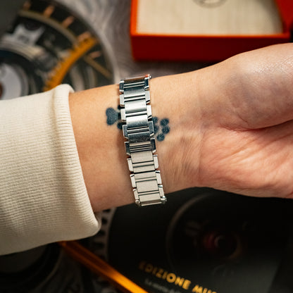 Cartier Tank Française Quartz Steel Silver Dial 20mm