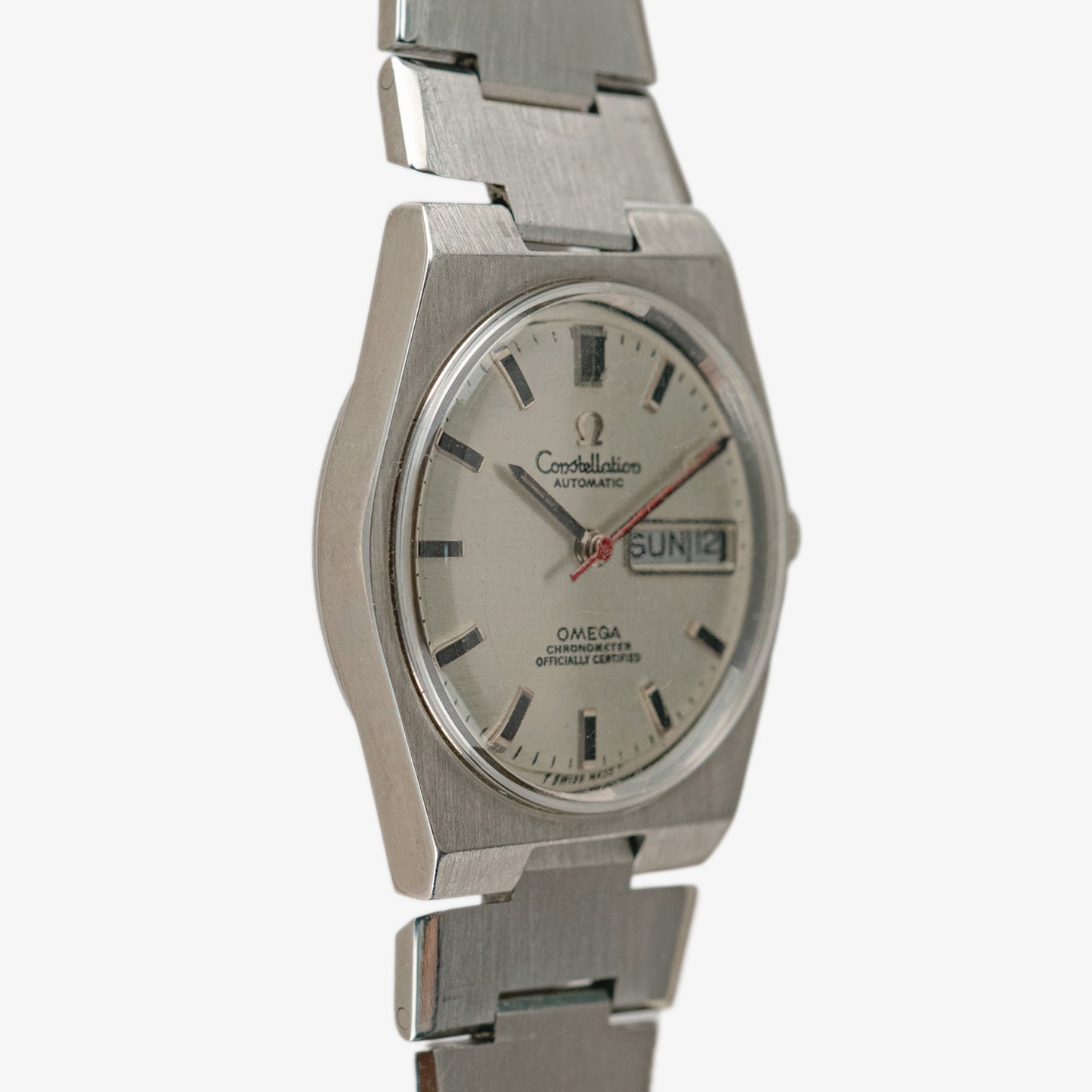 Omega Date Vintage Automatic Steel Silver Dial 35mm