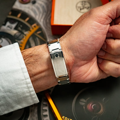 Omega Date Vintage Automatic Steel Silver Dial 35mm