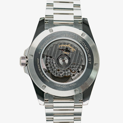 Longines Conquest Automatic Black Dial Steel 41mm